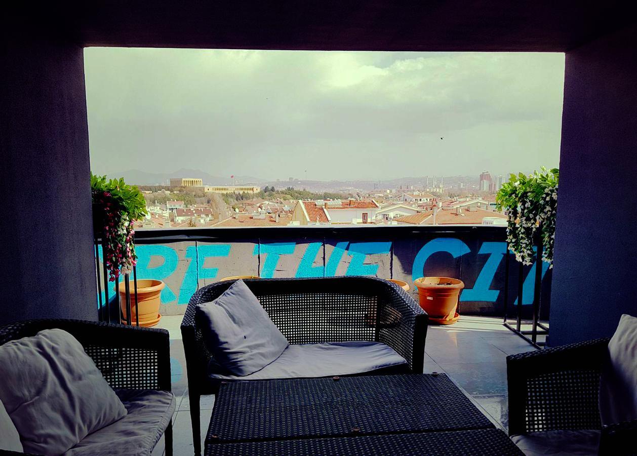 Inn 14 Hostel Ankara Bagian luar foto